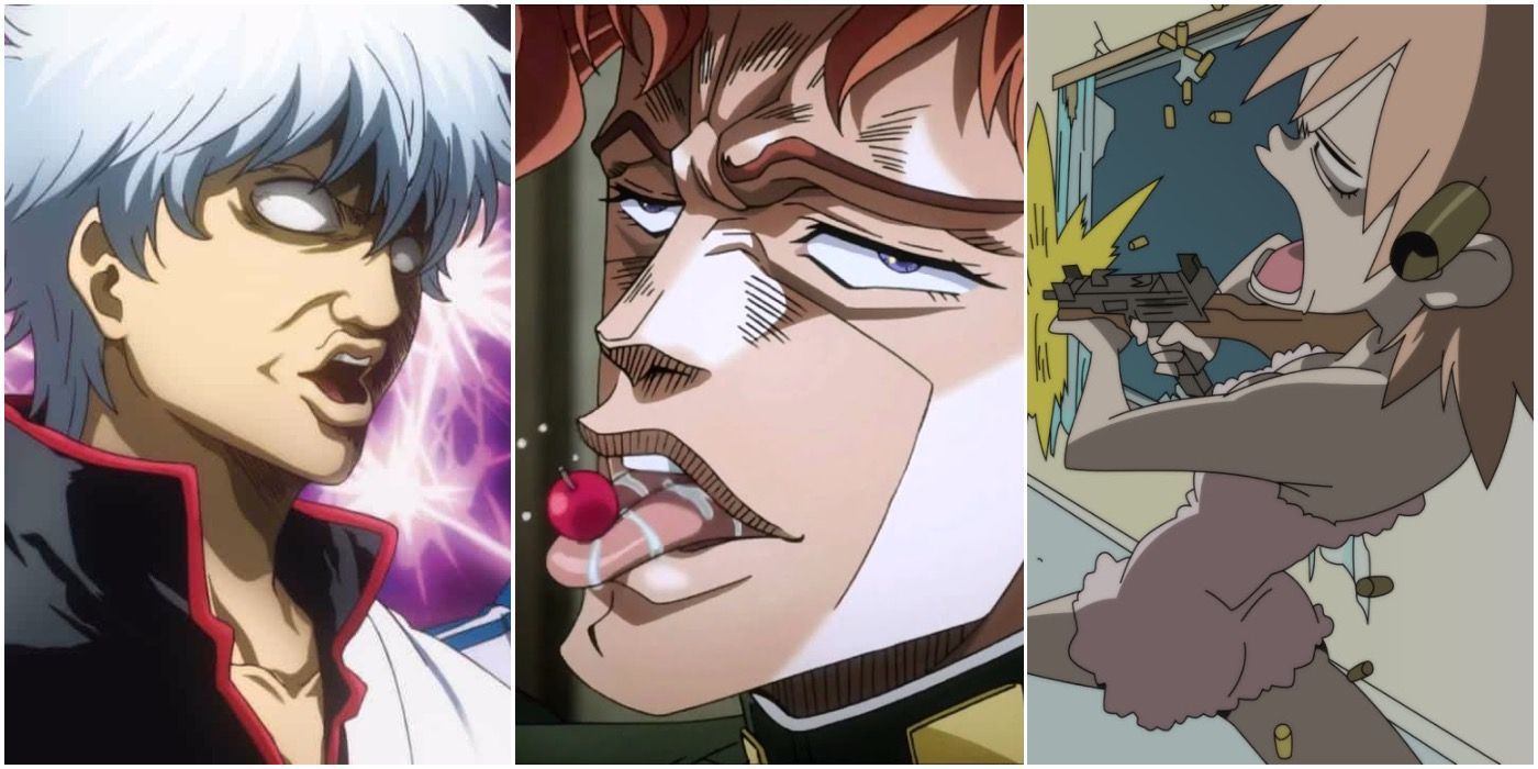 Anime with incredibly unrealistic and hilarious faces : r/Animesuggest