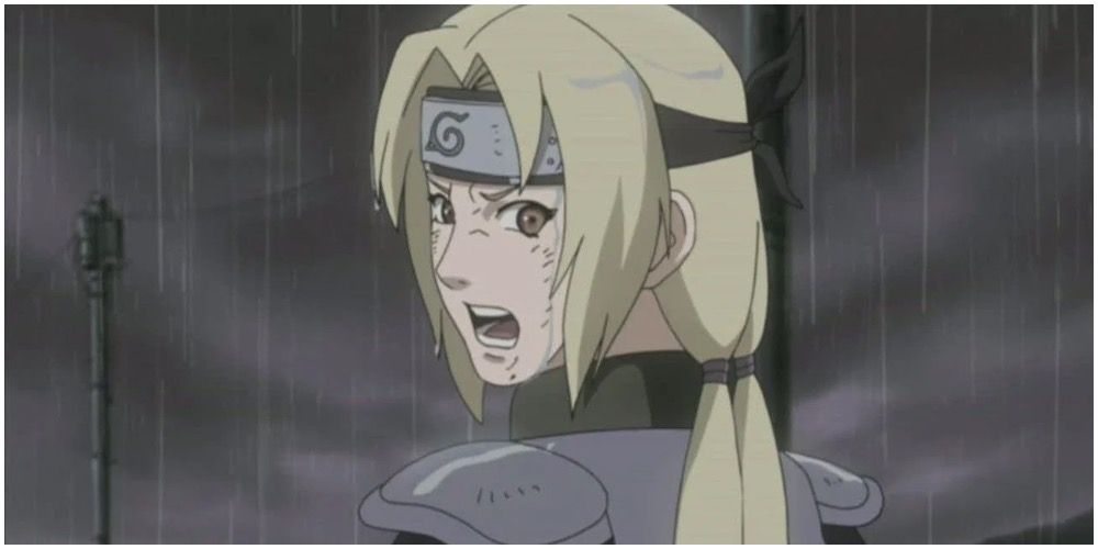 Lady Tsunade as a Sannin in Naruto Shippuden.