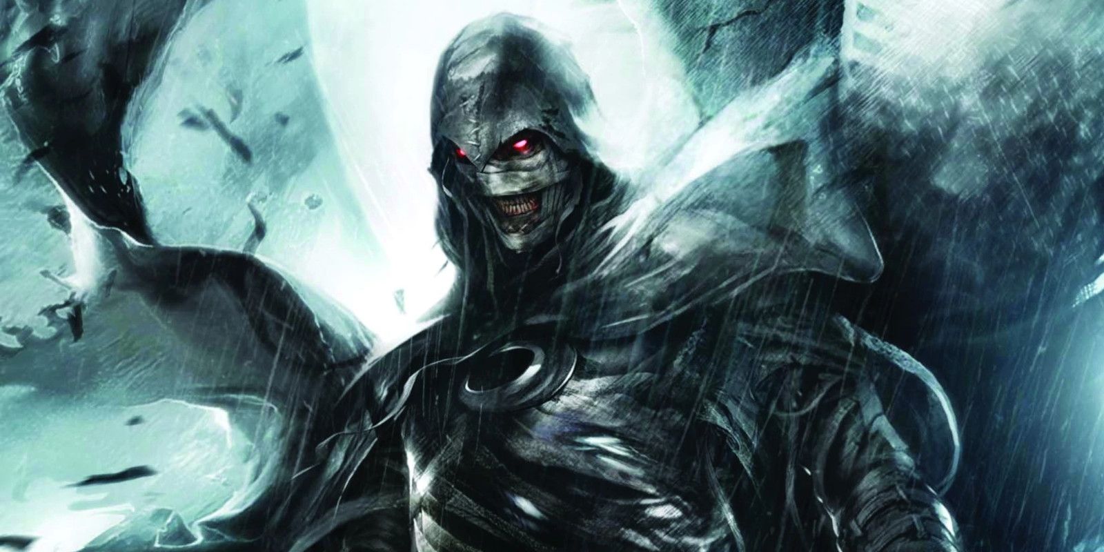 shadowknight in shadowland Marvel Comics