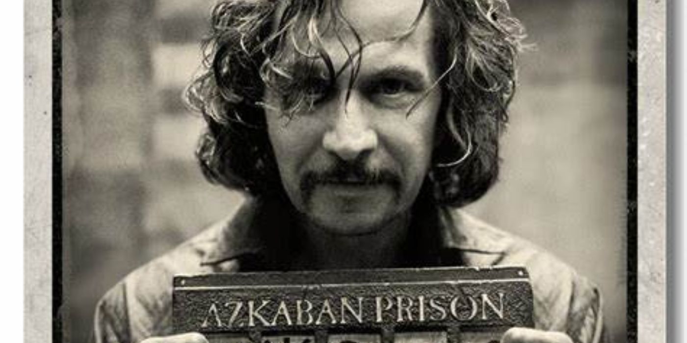 Sirius Black's wanted poster in the Harry Potter franchise