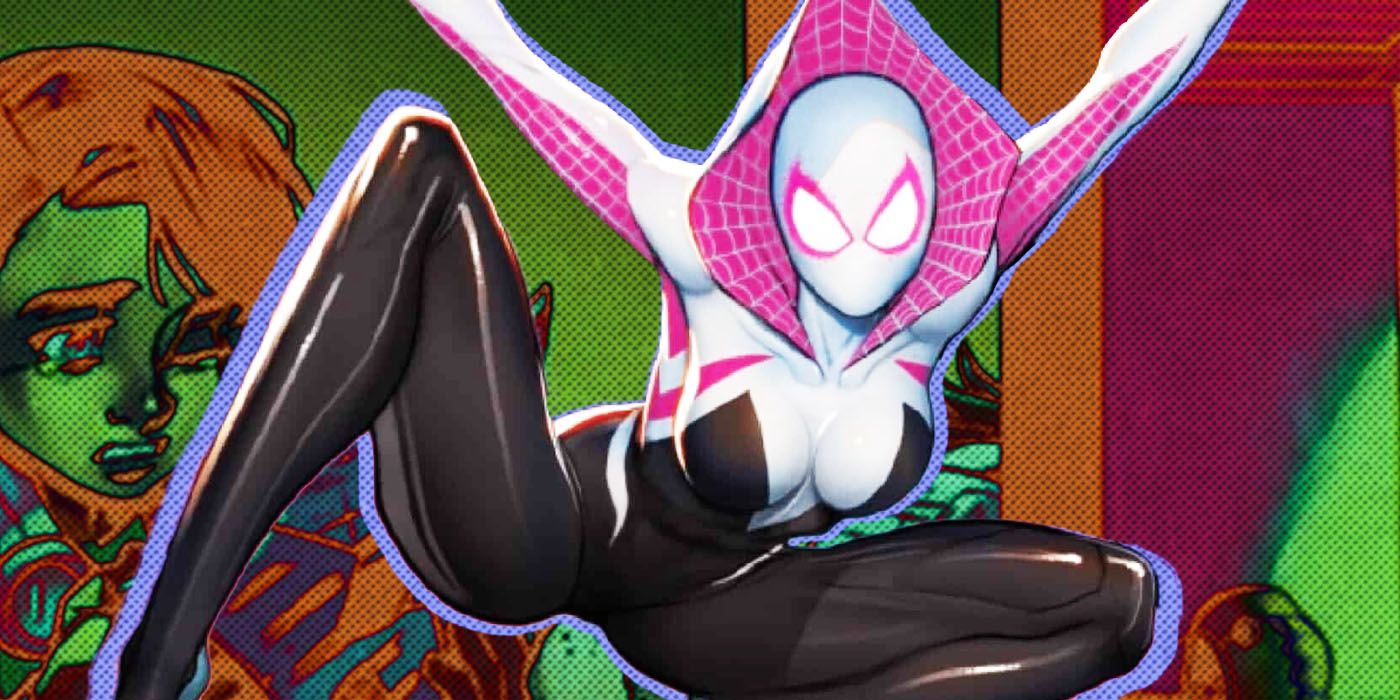 Spider-Gwen strikes a pose in Marvel Comics