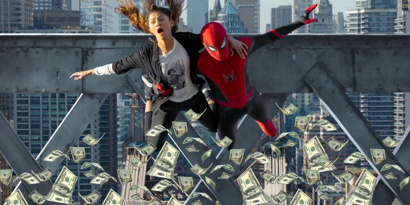 spider-man and mj falling into money