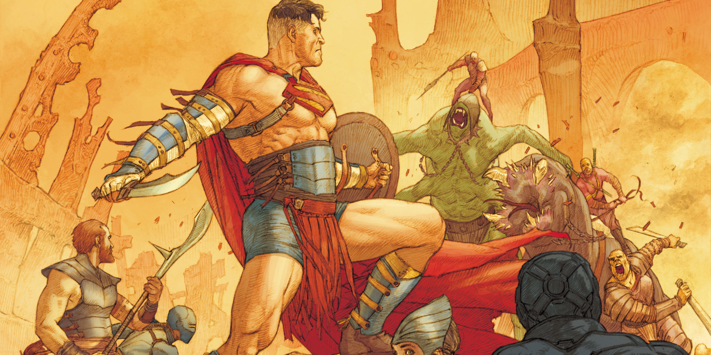Superman dons awesome armor in DC Comics' Warworld Saga