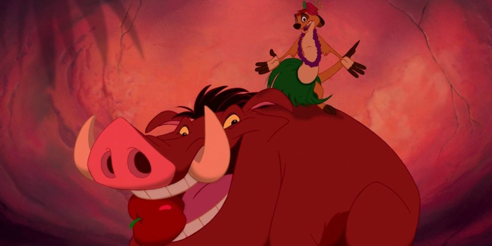 timon and pumbaa in the lion king