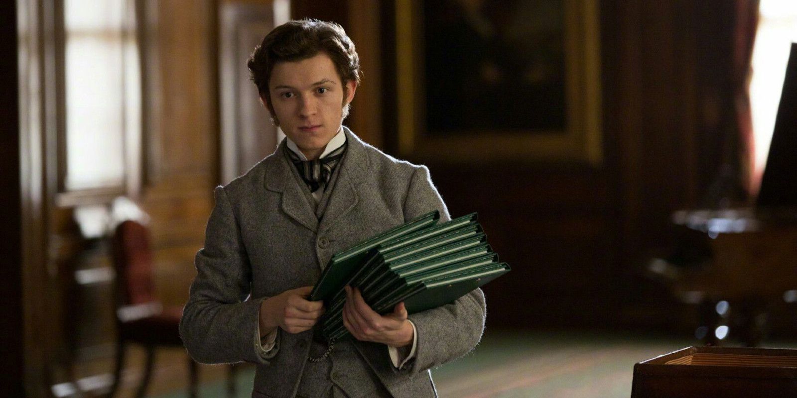 tom holland as samuel insull in the current war