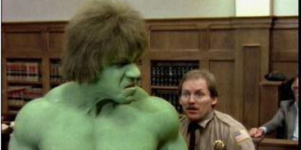 The Trial of the Incredible Hulk Courtroom Scene