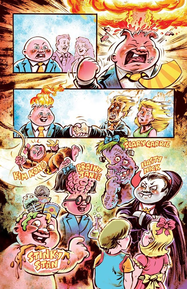 '80s Icons Madballs and Garbage Pail Kids Go to War in New Crossover Series