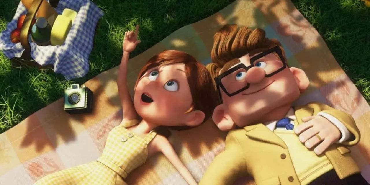 Carl and Ellie from Up.