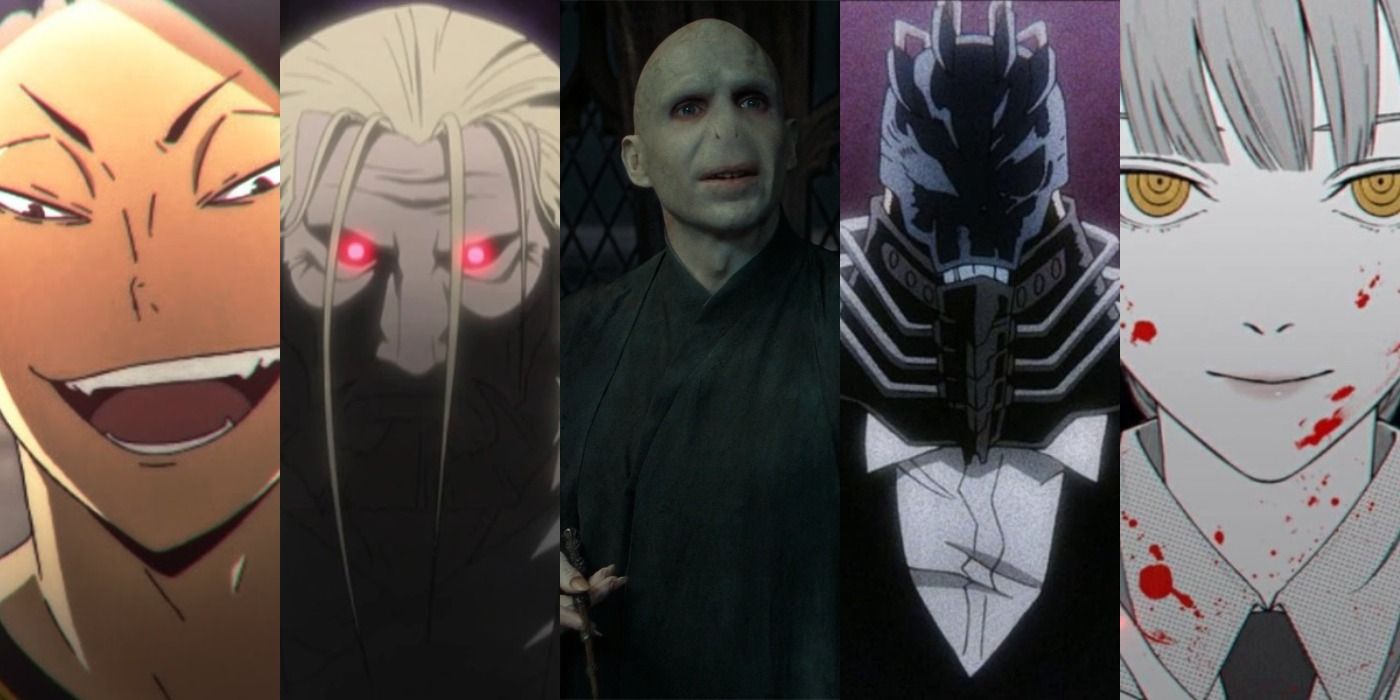 10 Anime Characters Voldemort Would Be Friends With