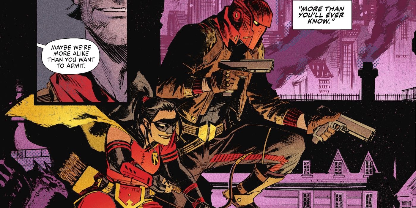 Red Hood has a Robin in Batman: Beyond the White Knight