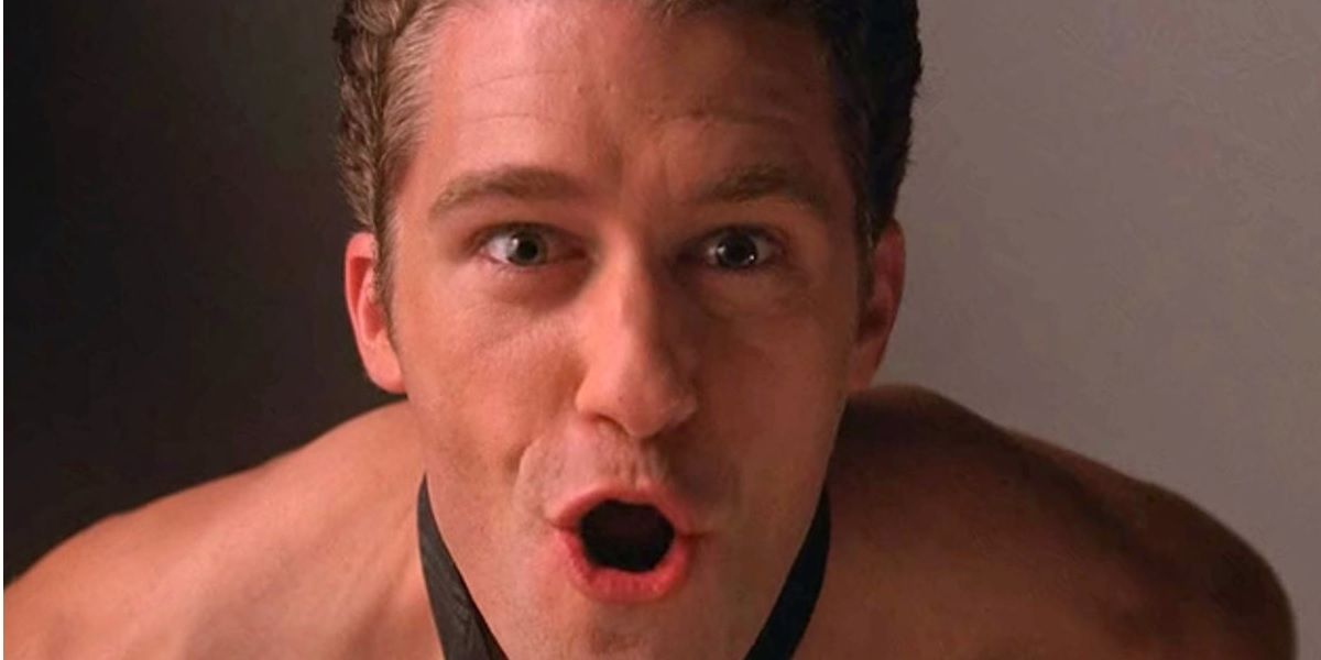 Will Schuester making a goofy face in Glee.