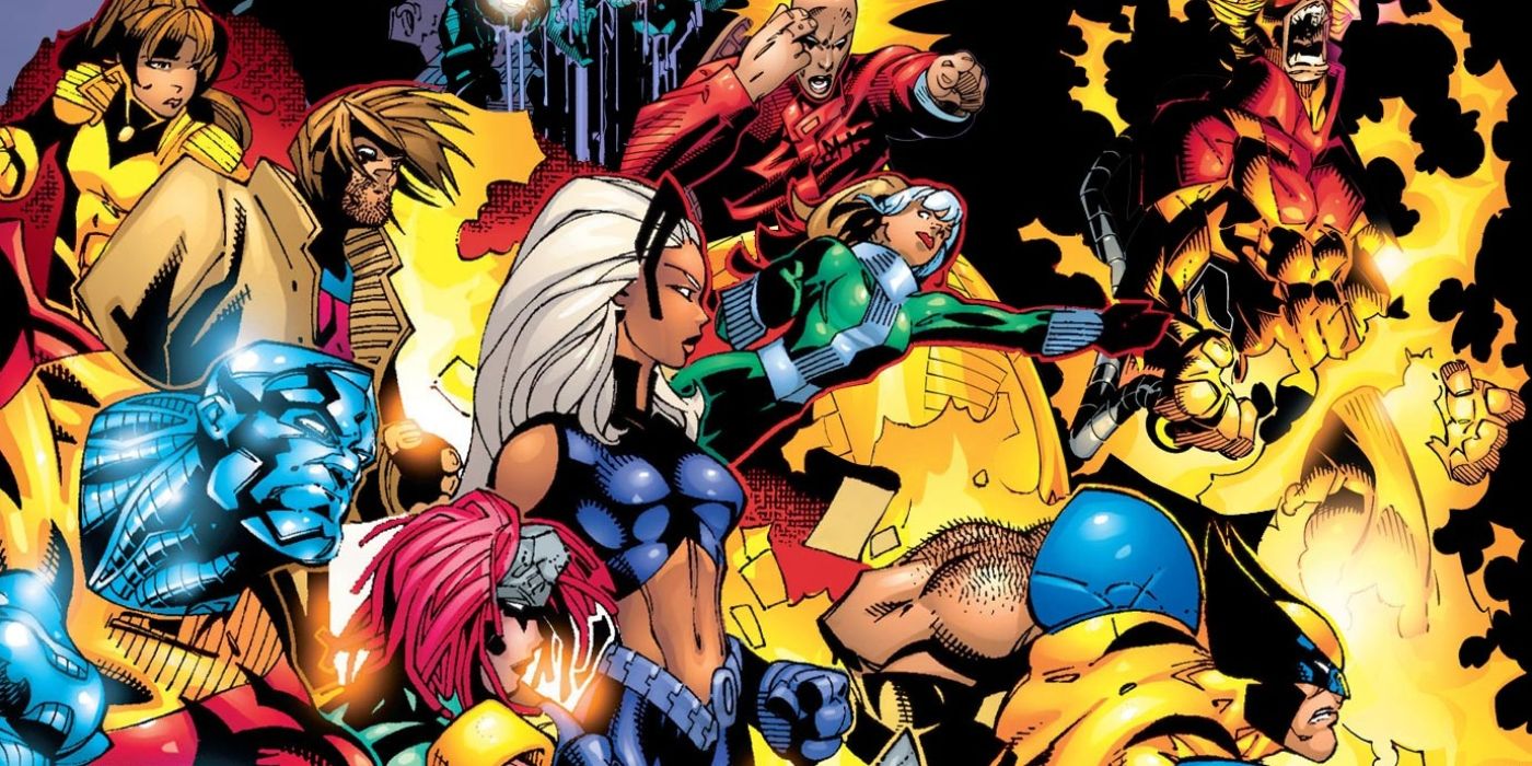 Uma imagem da capa dos quadrinhos do arco de história Hunter for Xavier da Marvel