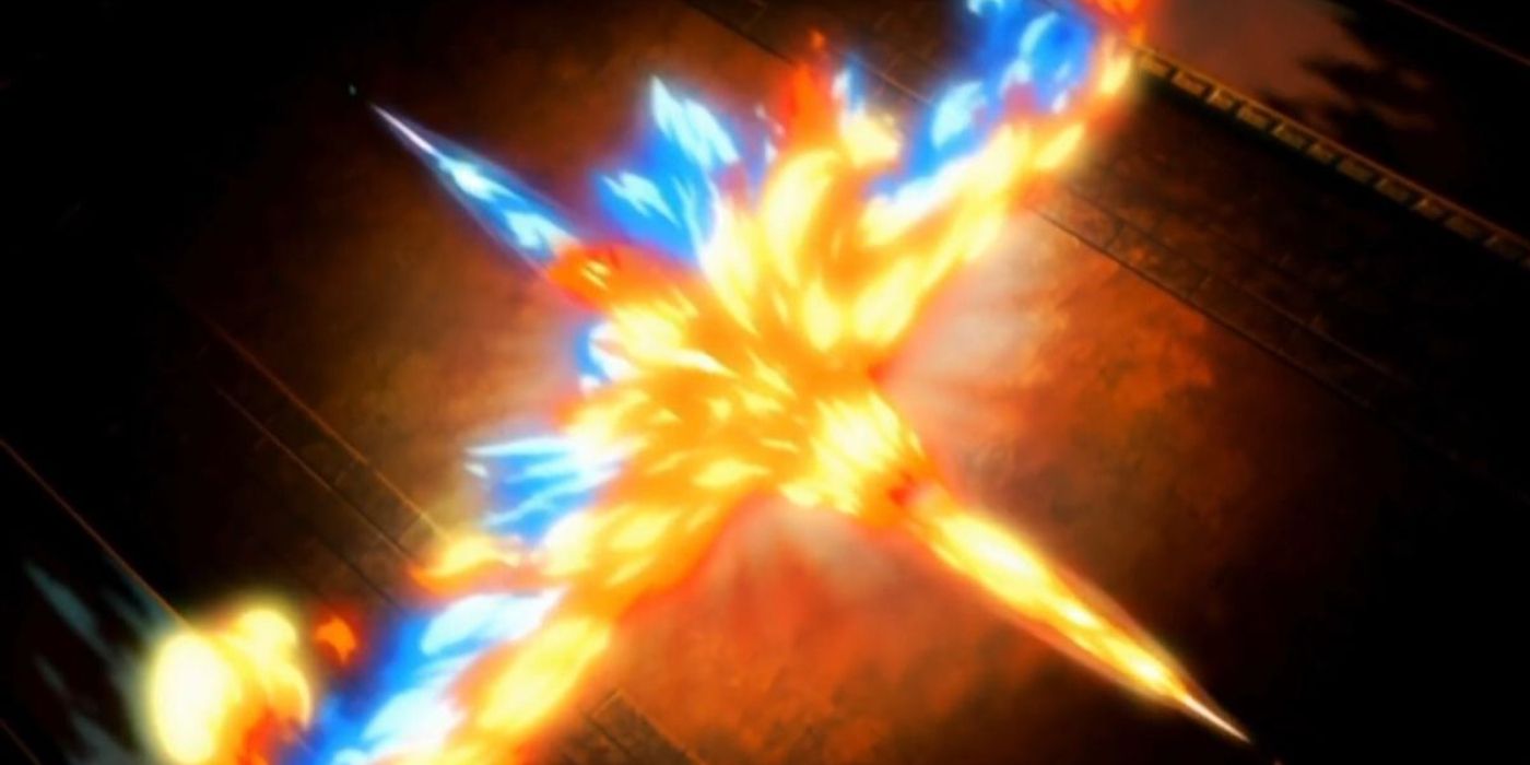 Avatar's Zuko and Azula duel in Agni Kai