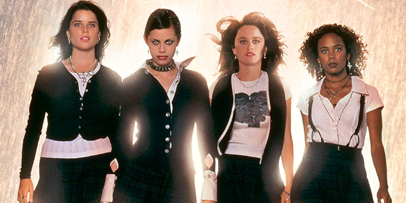 The Craft: Sarah, Nancy, Bonnie, and Michelle walking