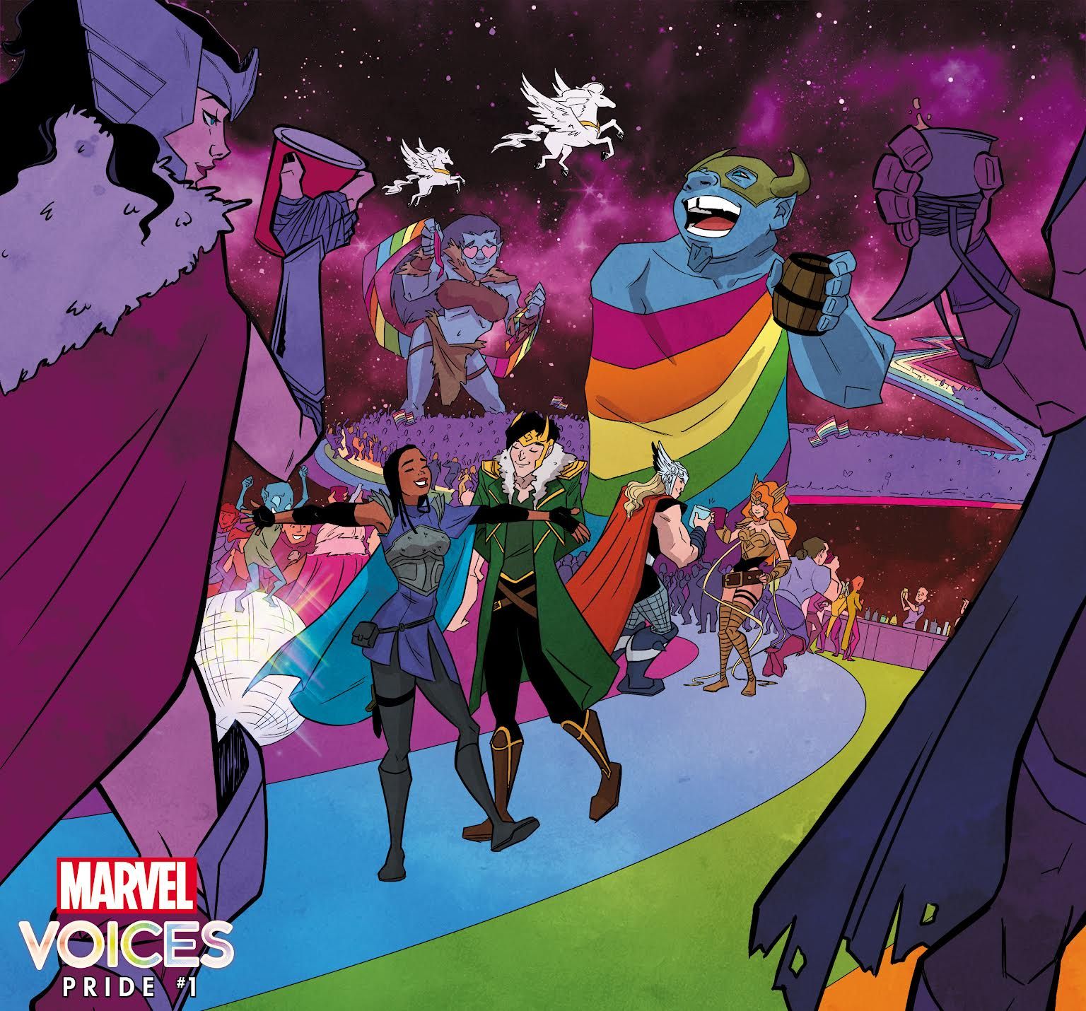 Asgard Holds Its FirstEver Pride Celebration in Marvel's Voices