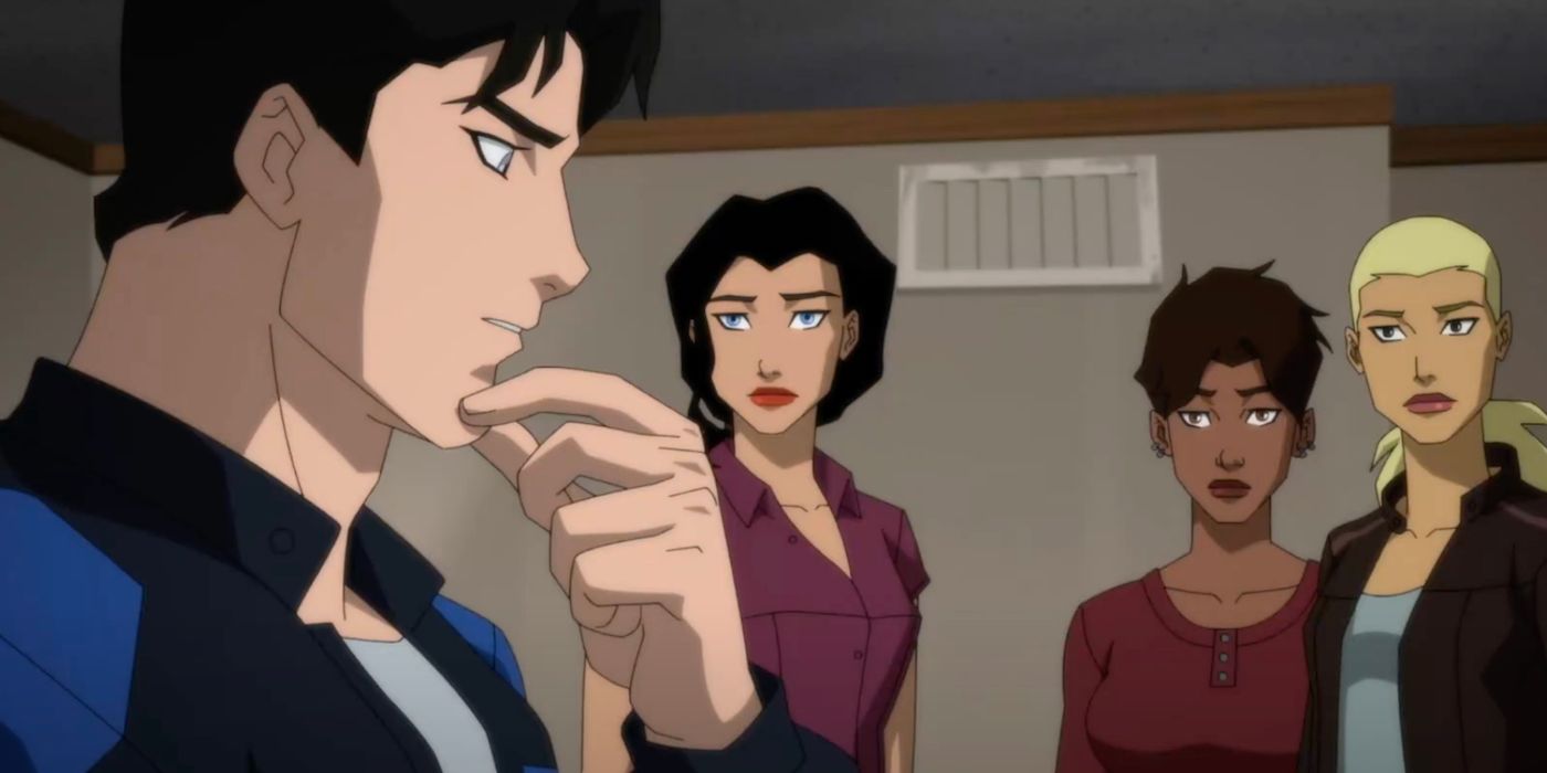 Nightwing's soulmate in Young Justice is Zatanna