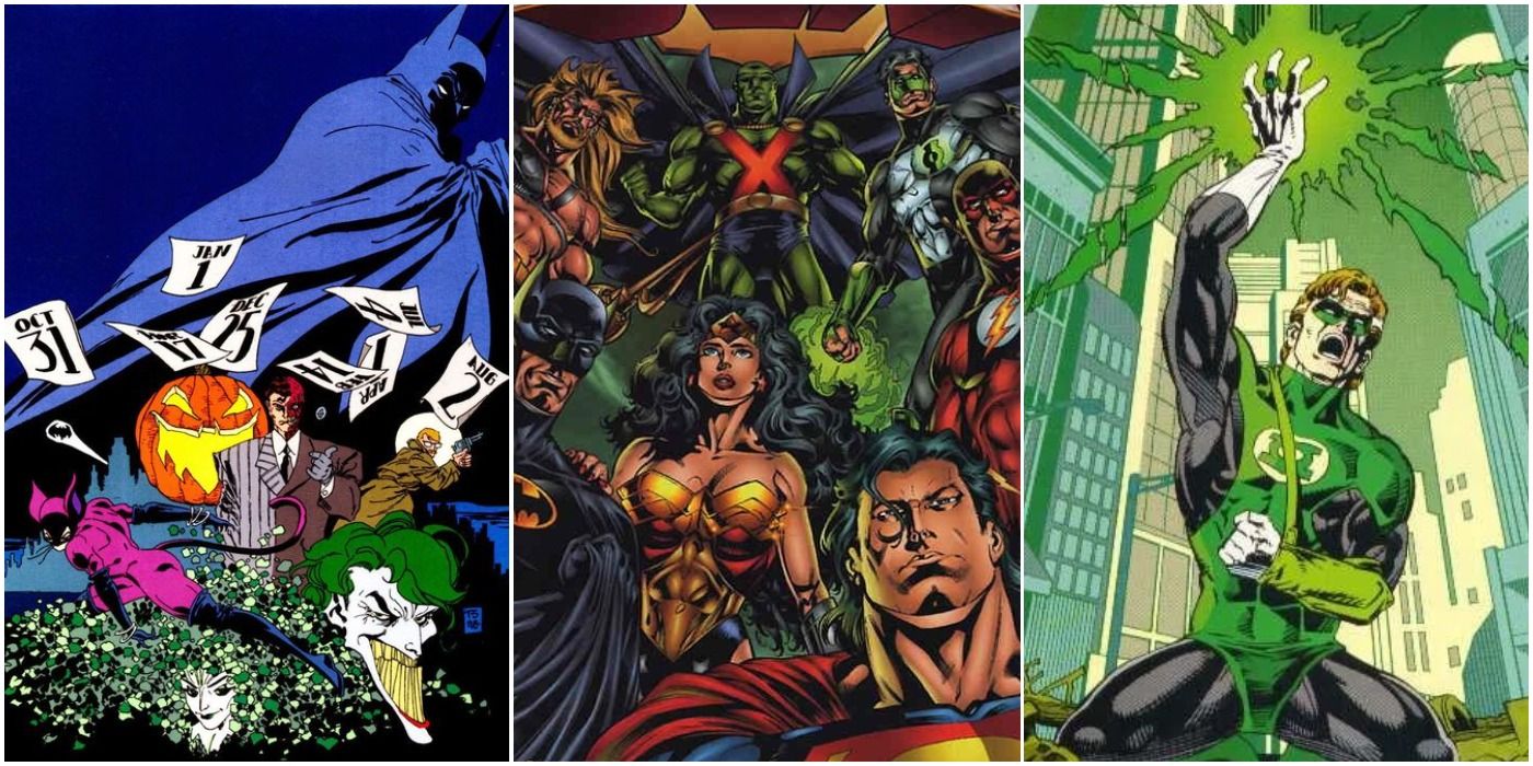 '90s DC Comics Featured image - 3 comic screenshots side by side