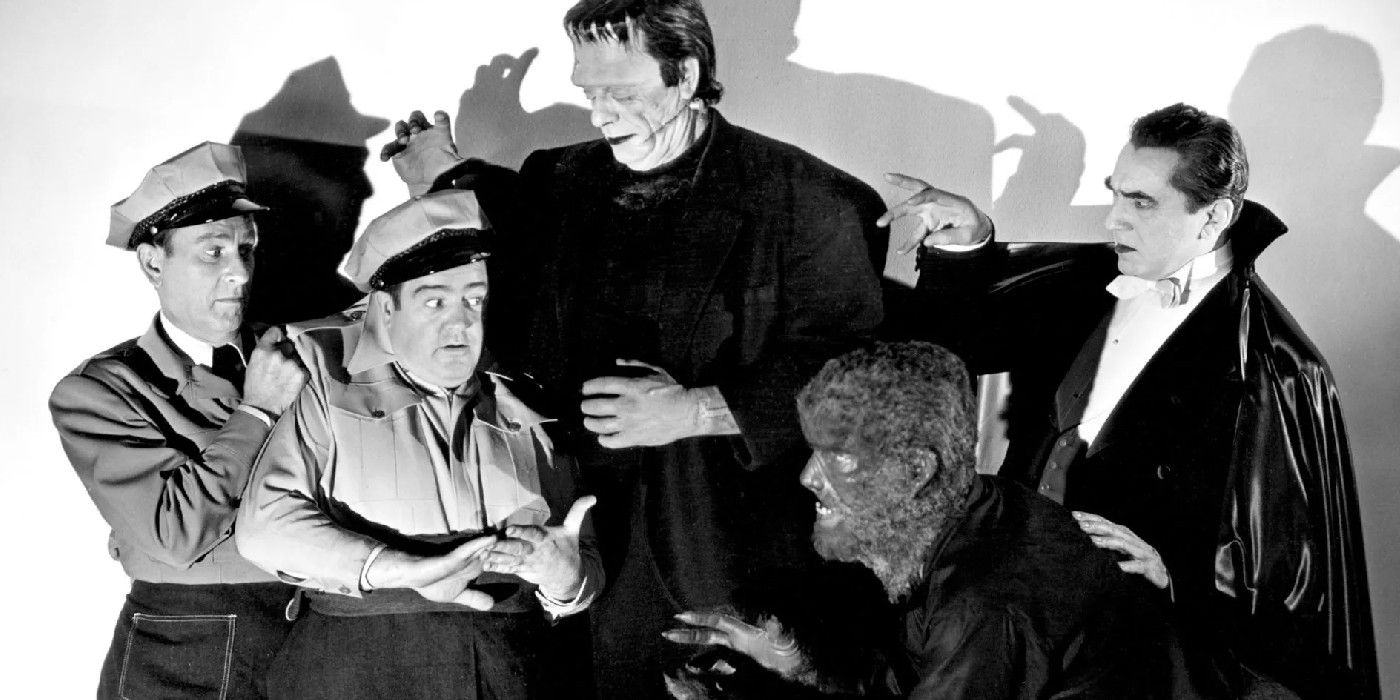 Abbott and Costello meet the Universal Monsters