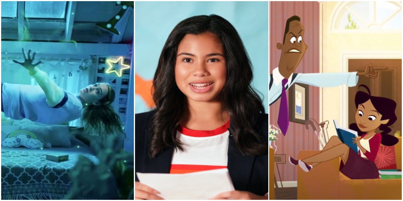Allegra from Intertwined, Elena from Diary of a Future President, Oscar and Penny Proud from The Proud Family Louder and Prouder