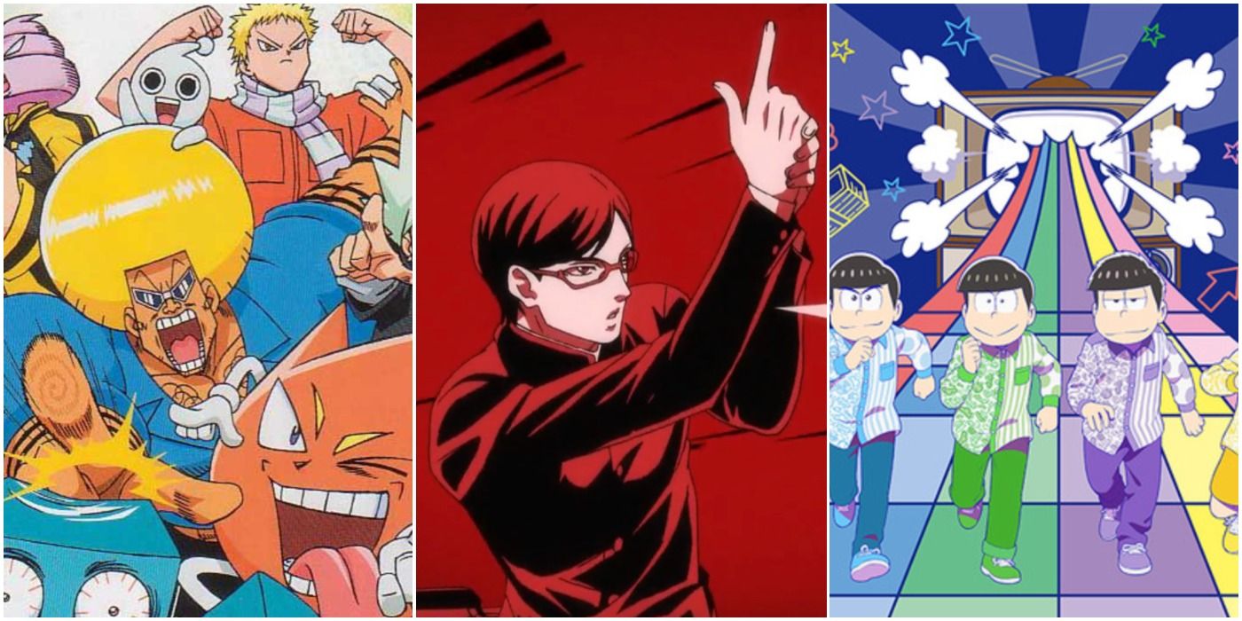 Anime Comedy Watch BoBoBo Sakamoto Osomatsu Trio Header