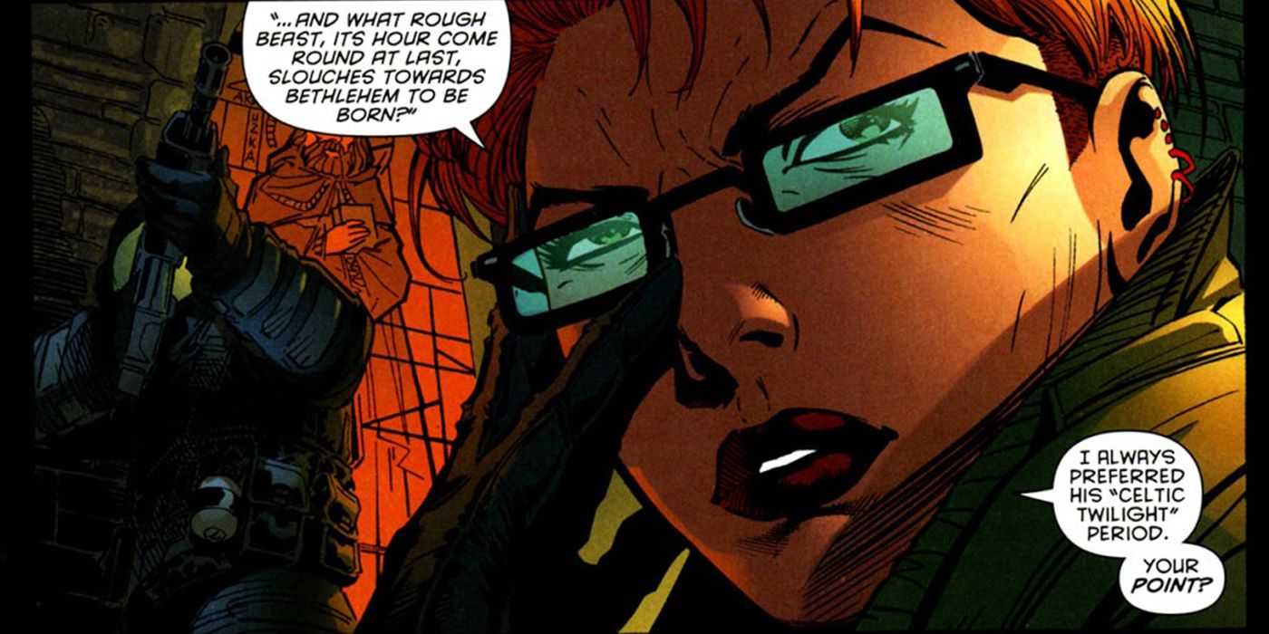 Barbara Gordon hunts Damian Wayne