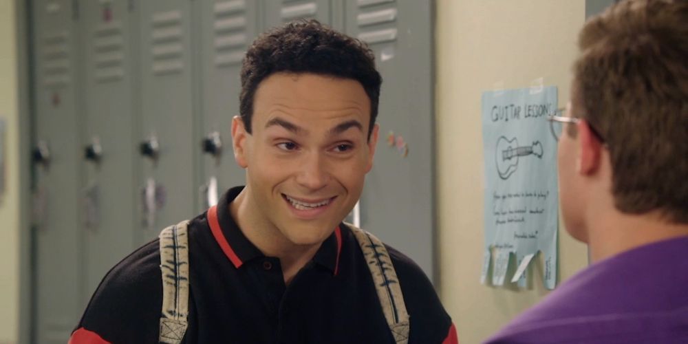 Barry Goldberg smiles in school on The Goldbergs sitcom