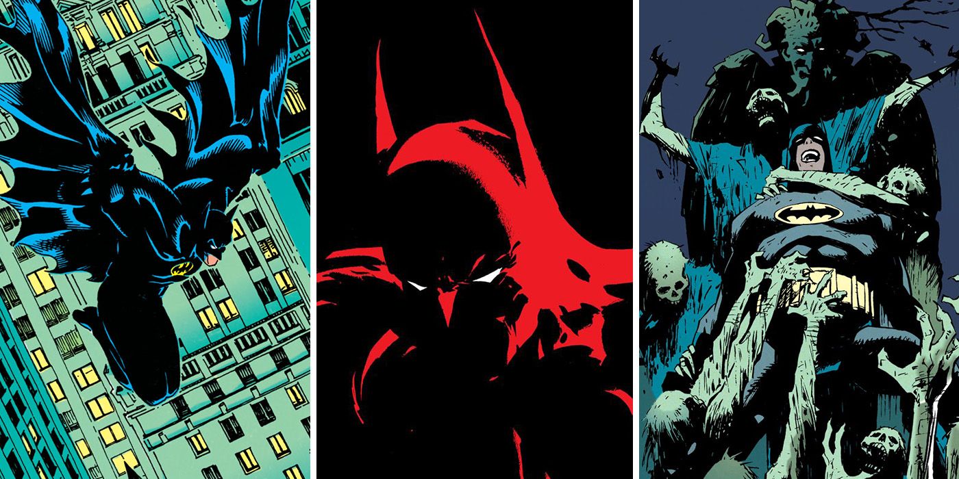 10 Best Batman Comic Book Covers From The '90s