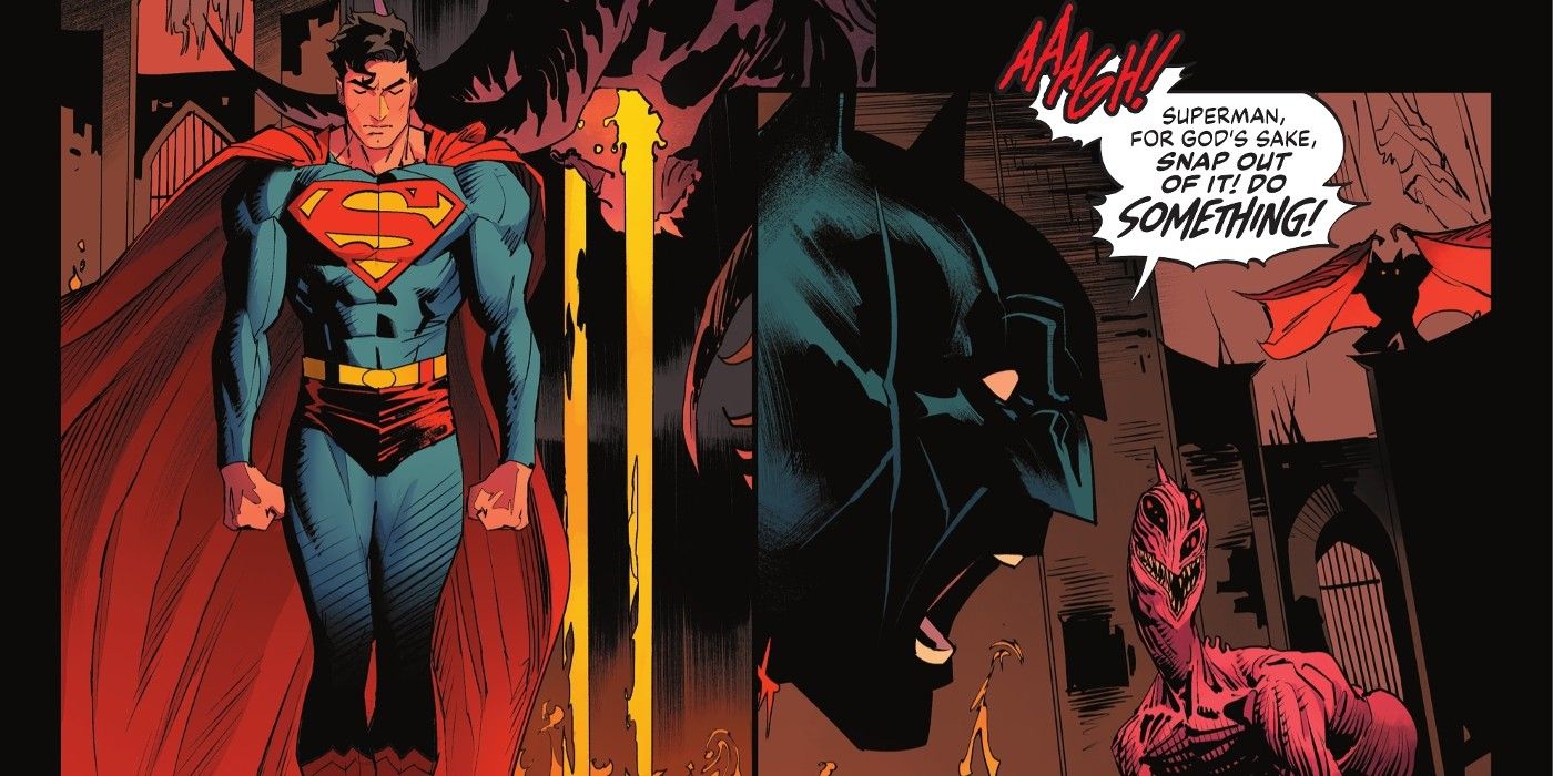 Batman Superman Worlds Finest 3 Superman Batman trapped in hell