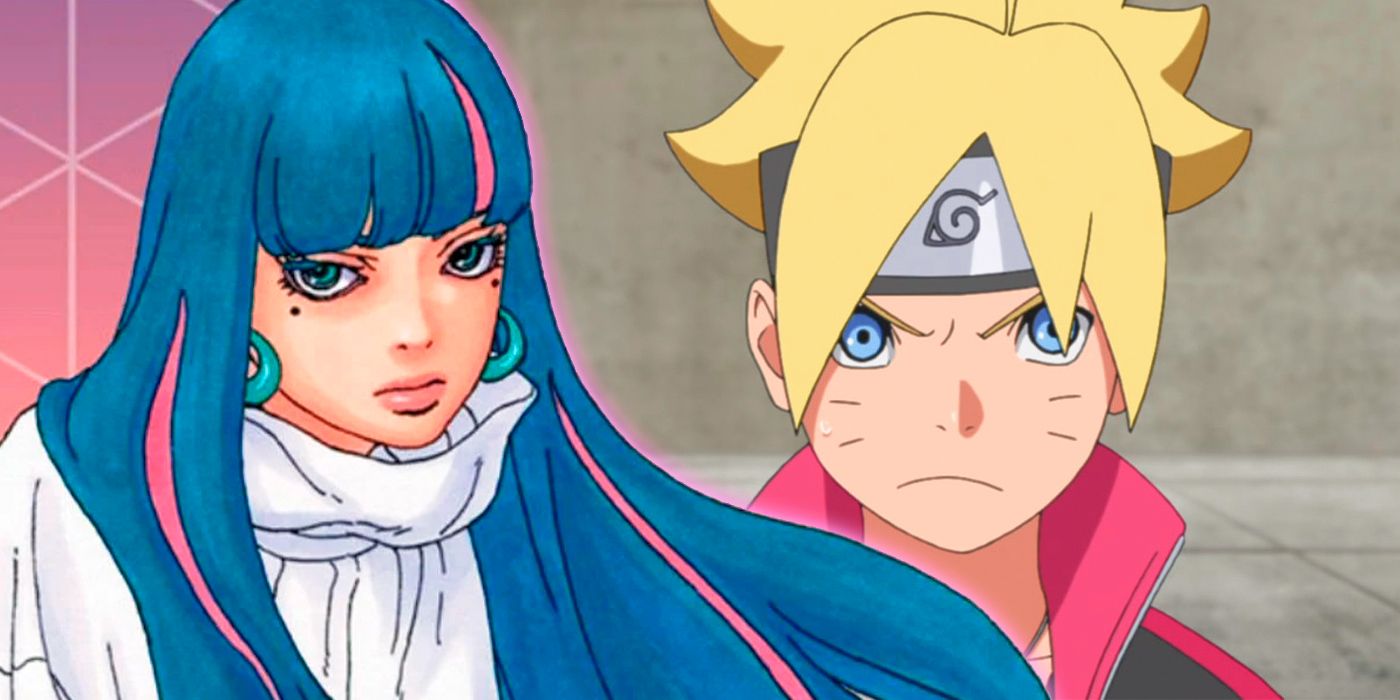 Boruto Anime Previews Eida in New Visual