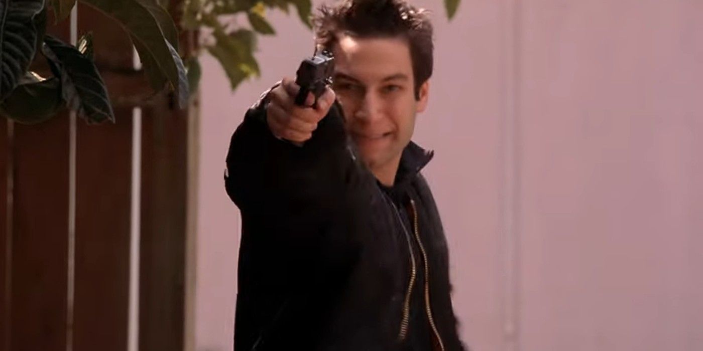 Buffy Warren with Gun