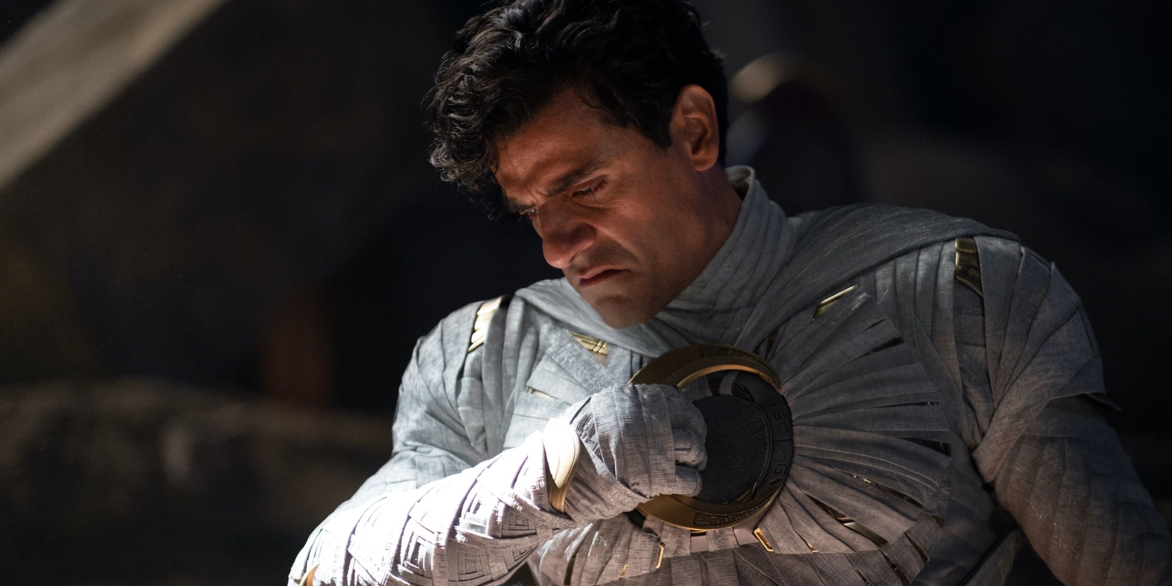 Oscar Isaac as Marc Spector in Marvel Studios' Moon Knight.