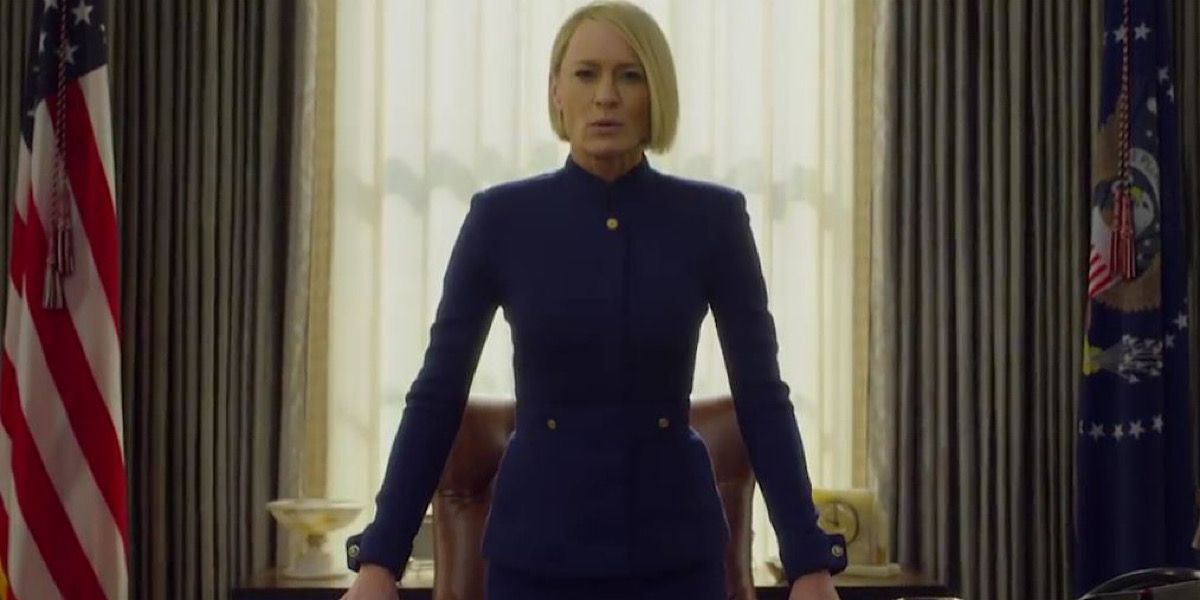 Claire Underwood as president - House of Cards