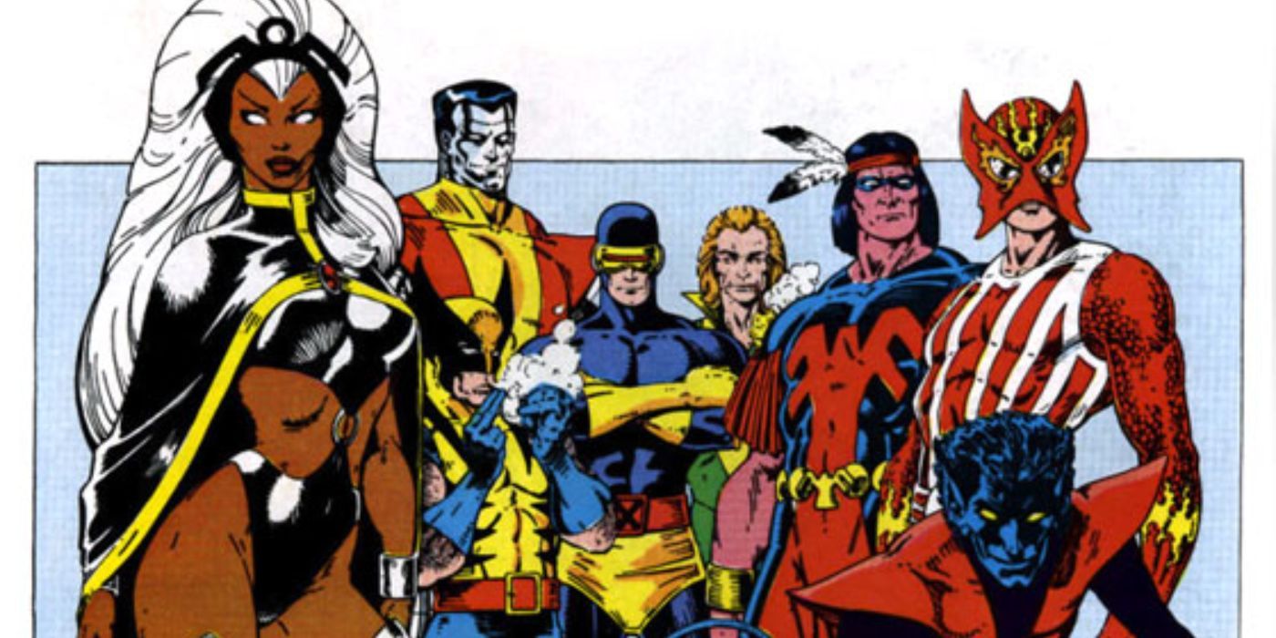 Classic Giant-Size X-Men Team Art by Adams