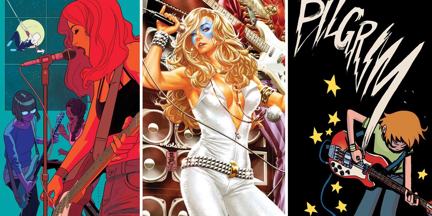 The Dazzler, Mary Janes and Scott Pilgrim sing - Comic book characters