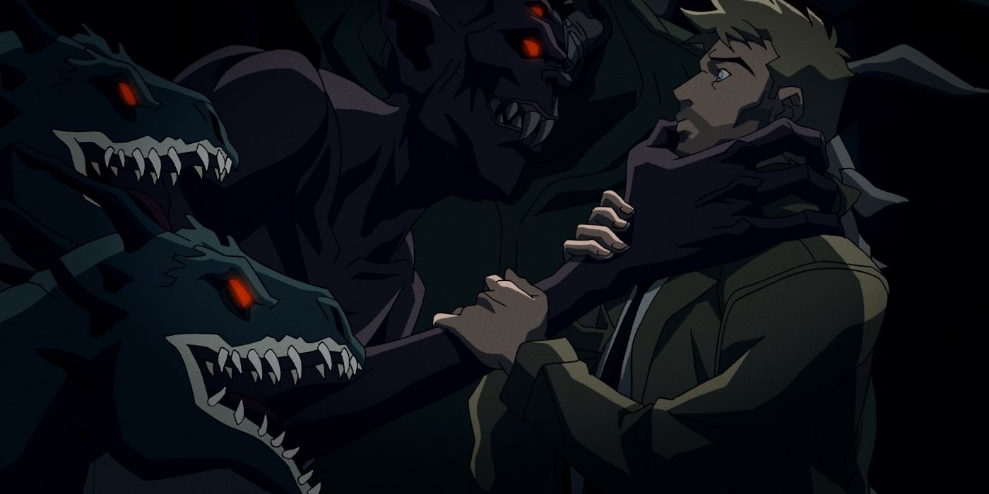 Constantine fighting demons from City of Demons