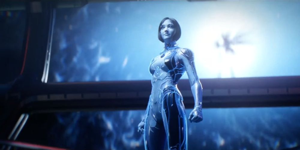 Cortana announcing her takeover of the galaxy in Halo 5: Guardians