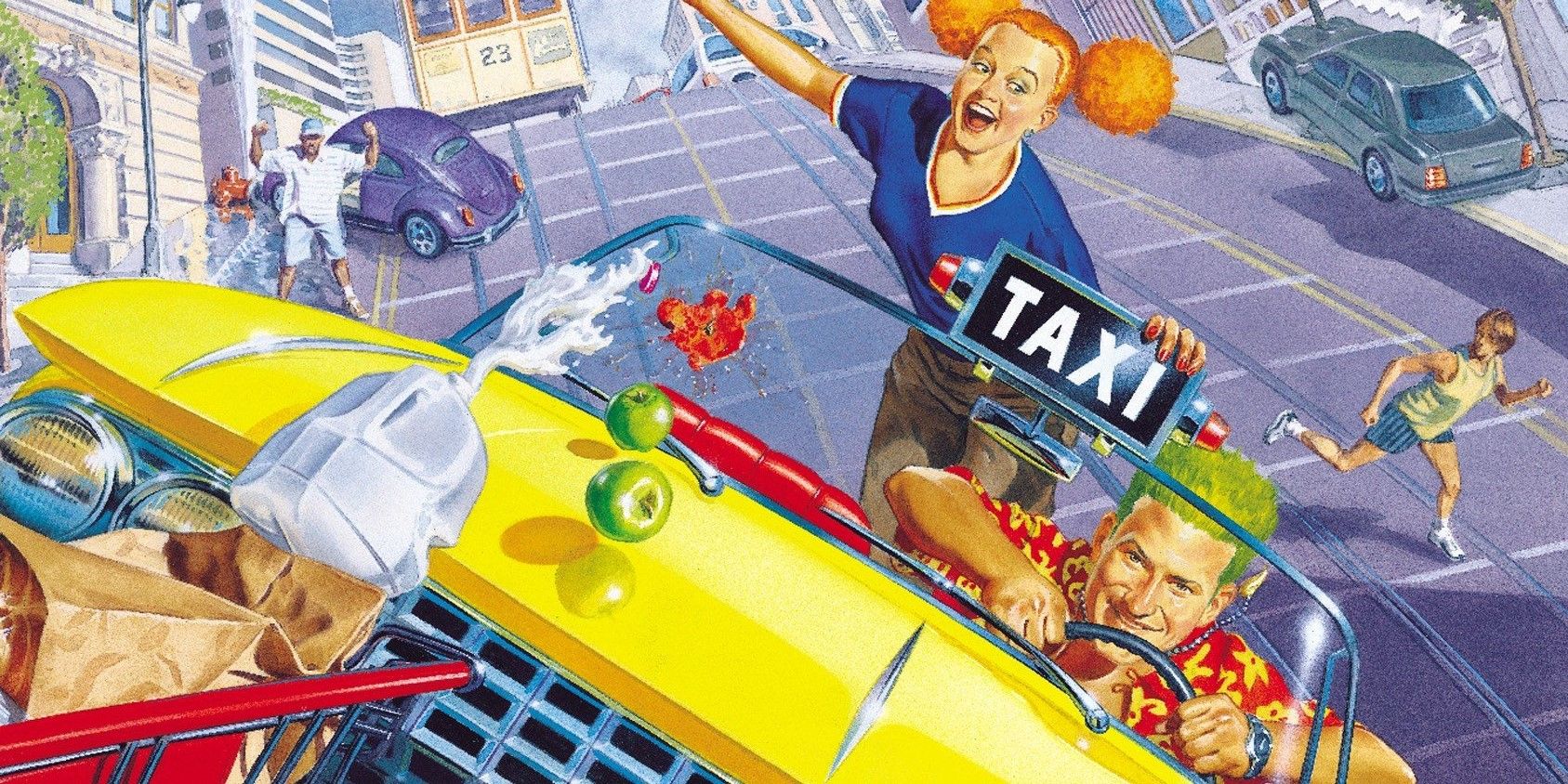 Crazy Taxi Cover Art