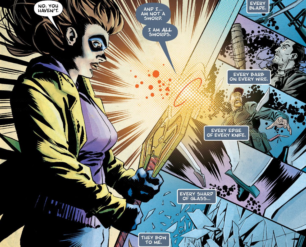 Valofax in Ellie's hand in Crossover #13 