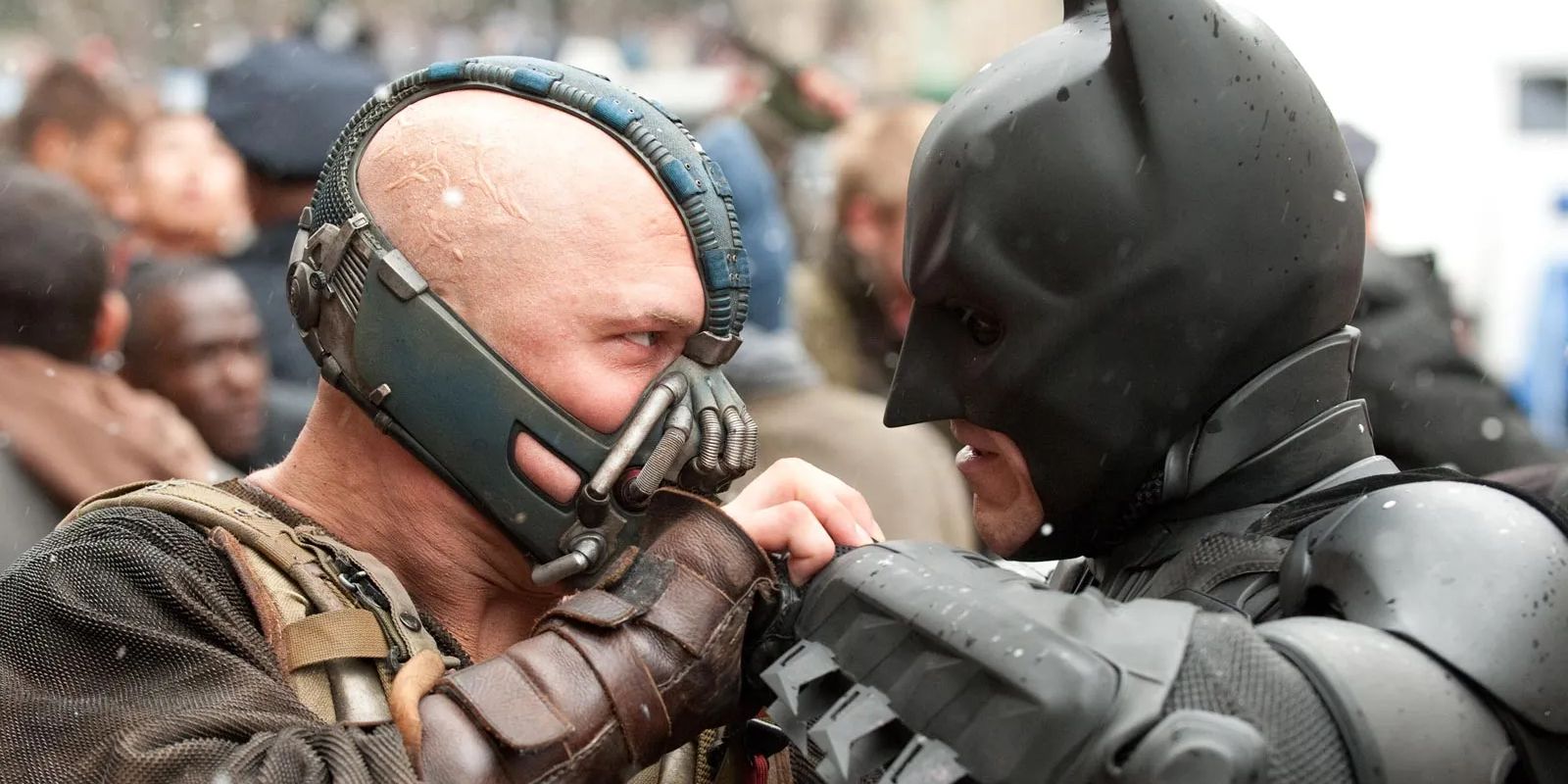 The Dark Knight Rises 2012 - Bane and Batman 