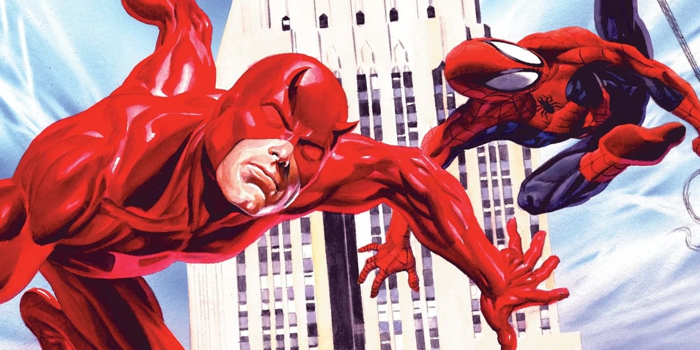 Daredevil and Spider-Man from Marvel Comics