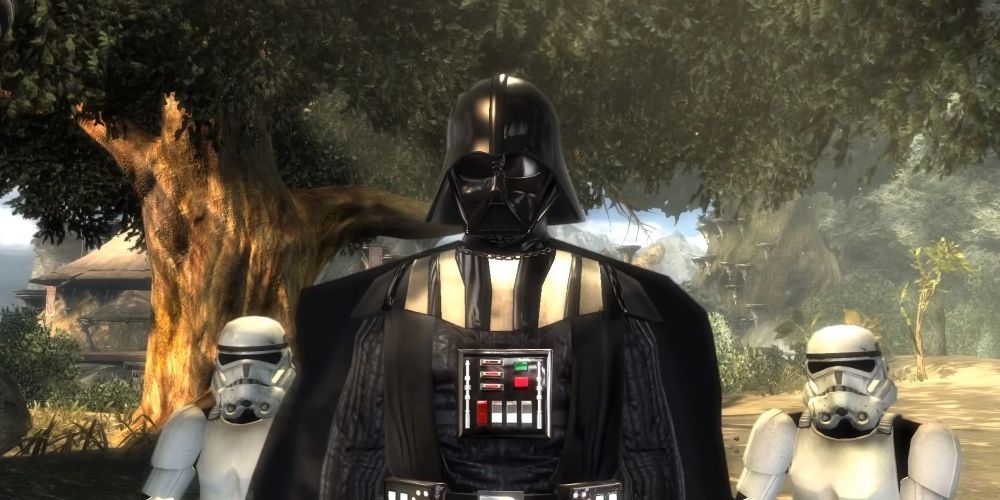 Darth Vader on Kashyyyk in the opening to Star Wars: The Force Unleashed