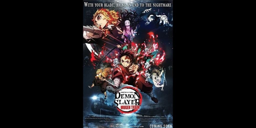Demon Slayer Mugen Train movie poster