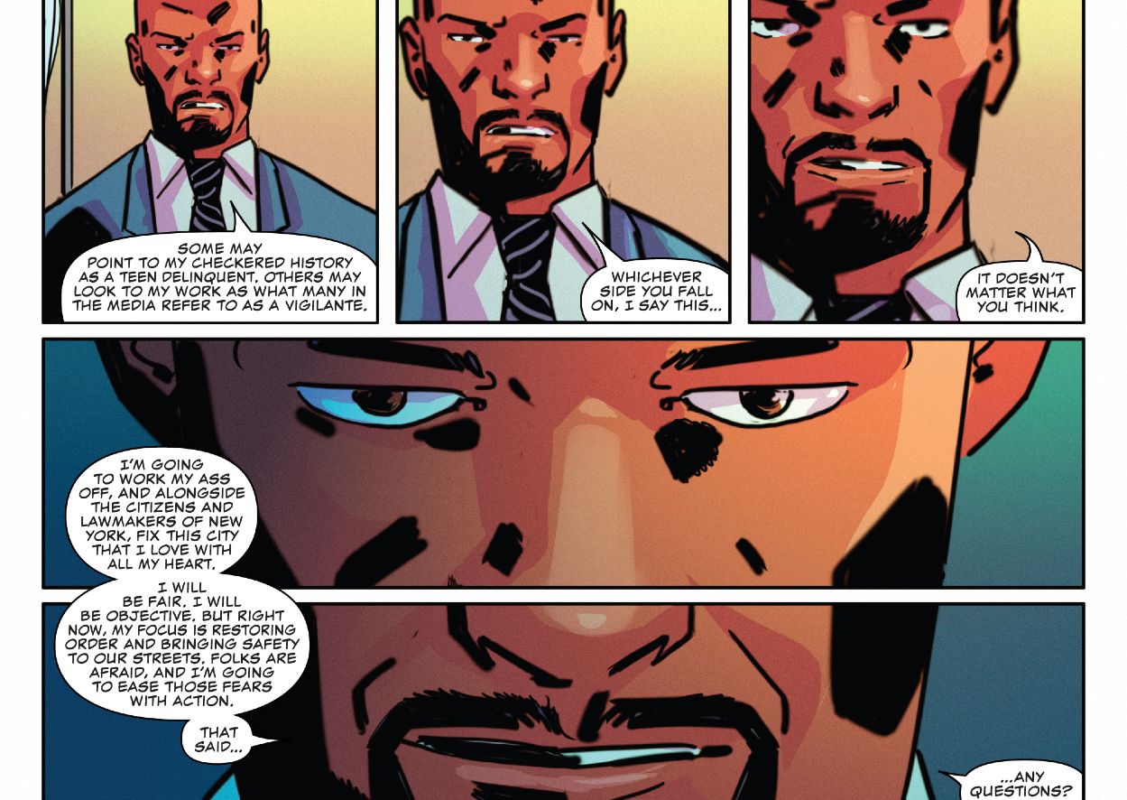 Luke Cage in Devil's Reign Omega # 1
