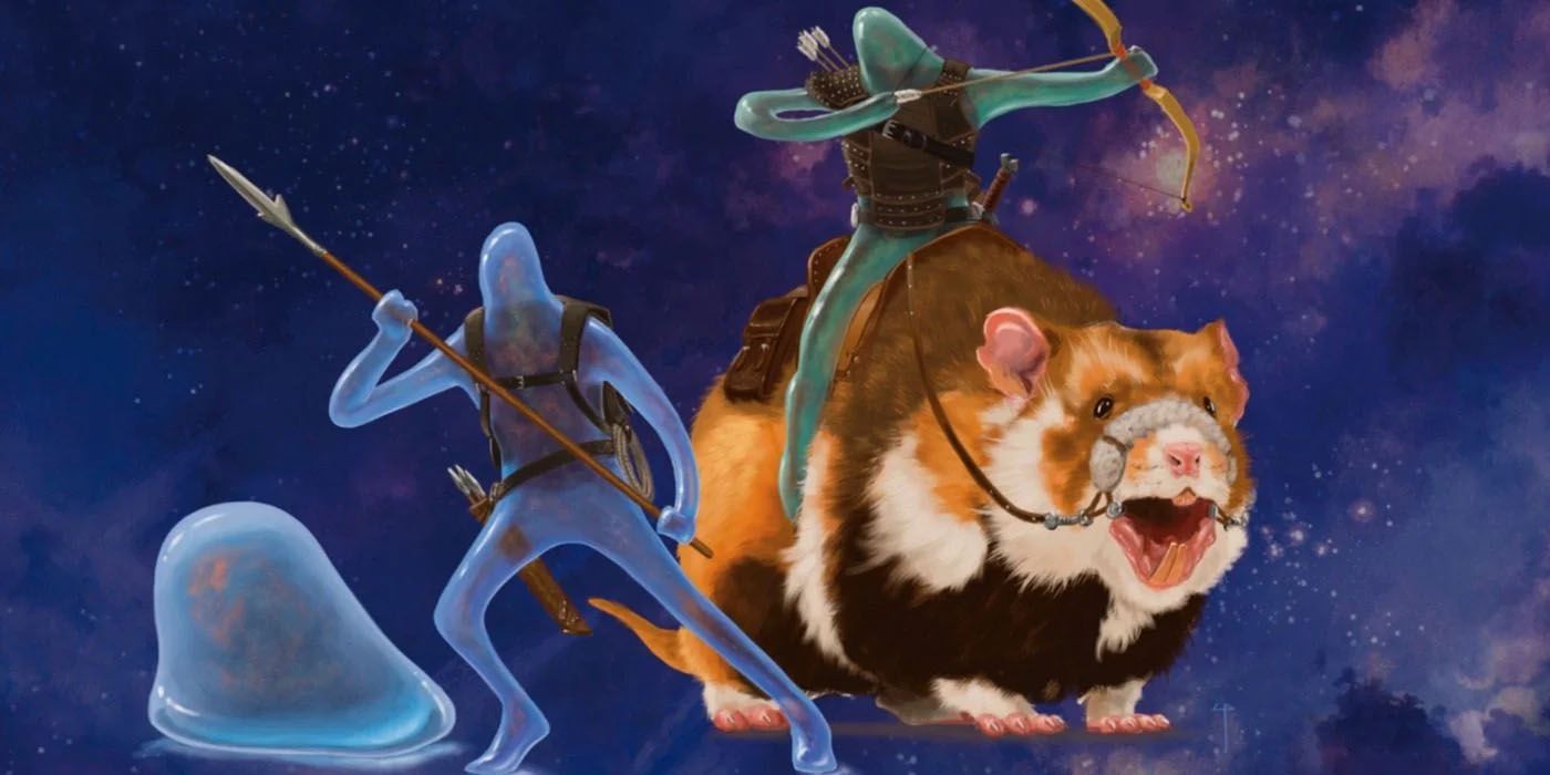 DnD 5e Giant Space Hamster And Plasmoid