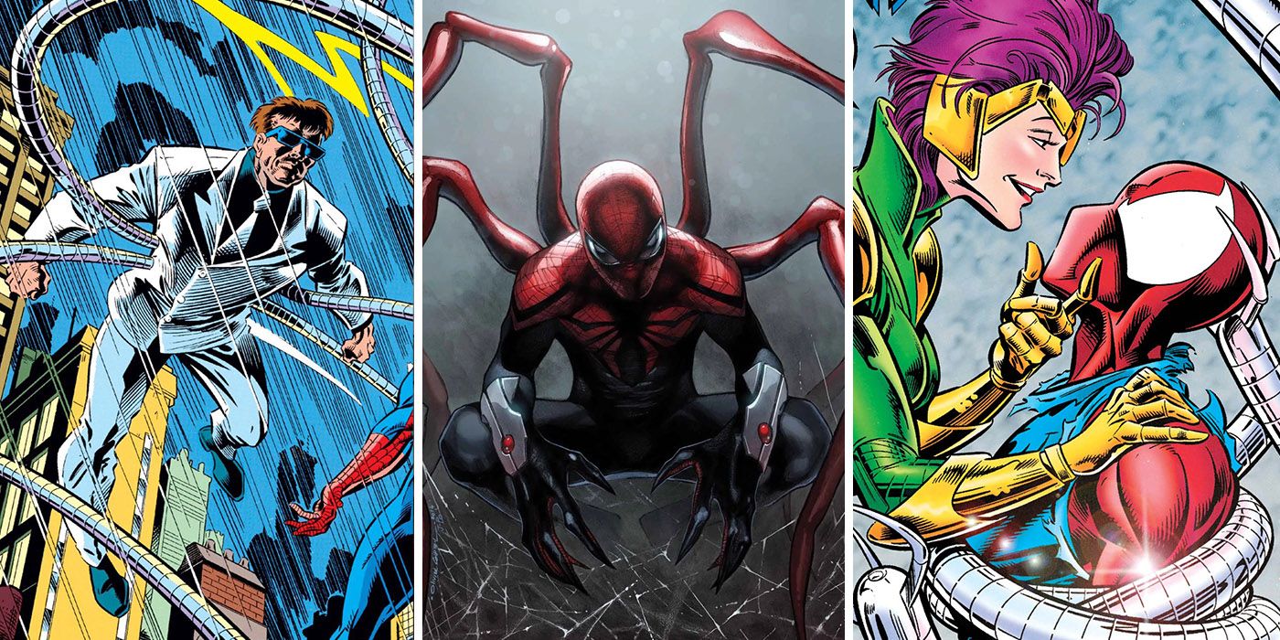 Alternate versions of Doctor Octopus from Marvel Comics Spider-Man series