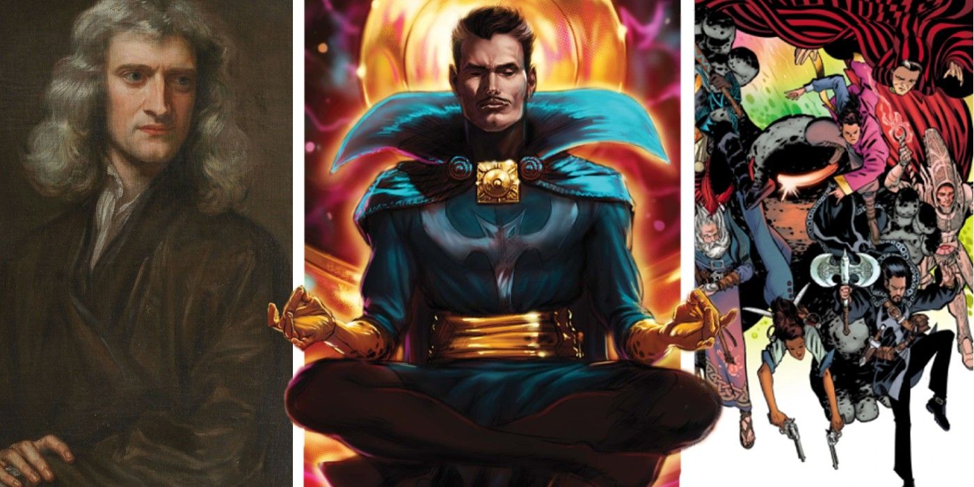 Doctor Strange Featured Image Isaac Newton and other Sorcerer Supremes