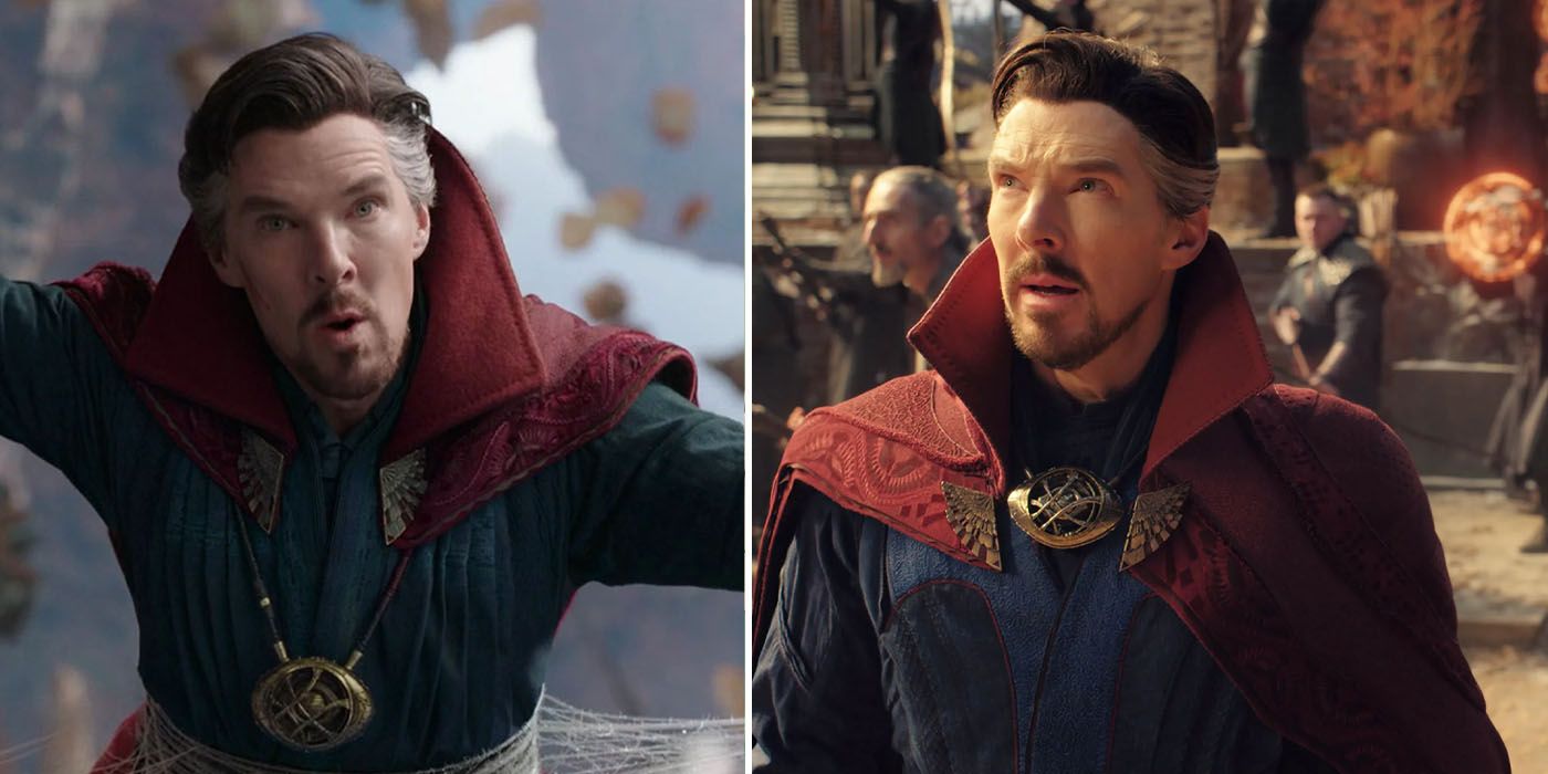 Doctor Strange In Doctor Strange In The Multiverse Of Madness And Spider-Man No Way Home