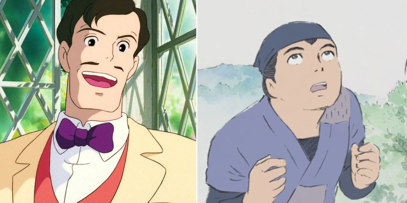 Donald Curtis In Porco Rosso And Sutemaru In The Tale Of Princess Kaguya