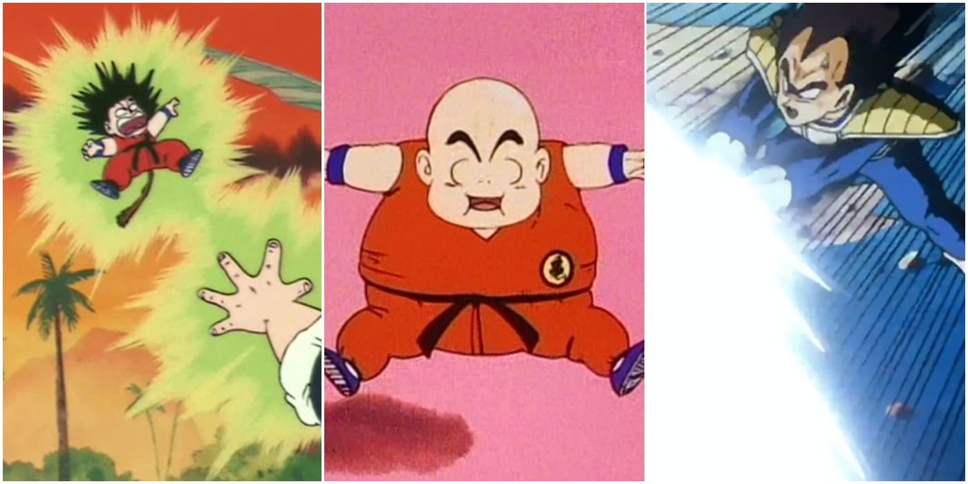 Dragon Ball Techniques Only Used Once Thunder Shock Surprise Balloon Final Crash Trio Header