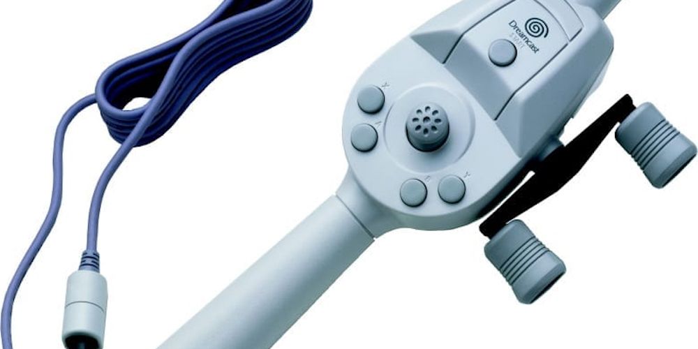 Games Dreamcast Fishing Rod Controller Peripheral